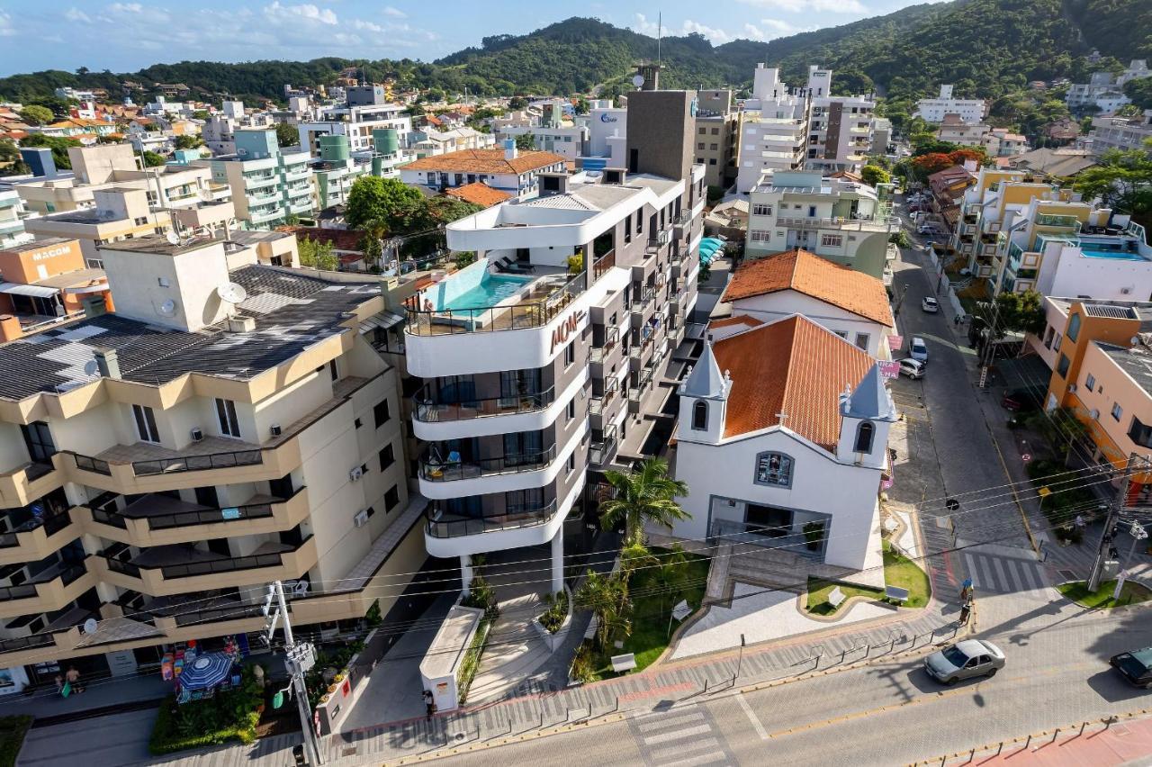 Aion Suites 103 - Compacto E Luxuoso Loft - Rooftop Com Piscina E Academia - A Poucos Passos Da Praia Bombinhas Eksteriør billede