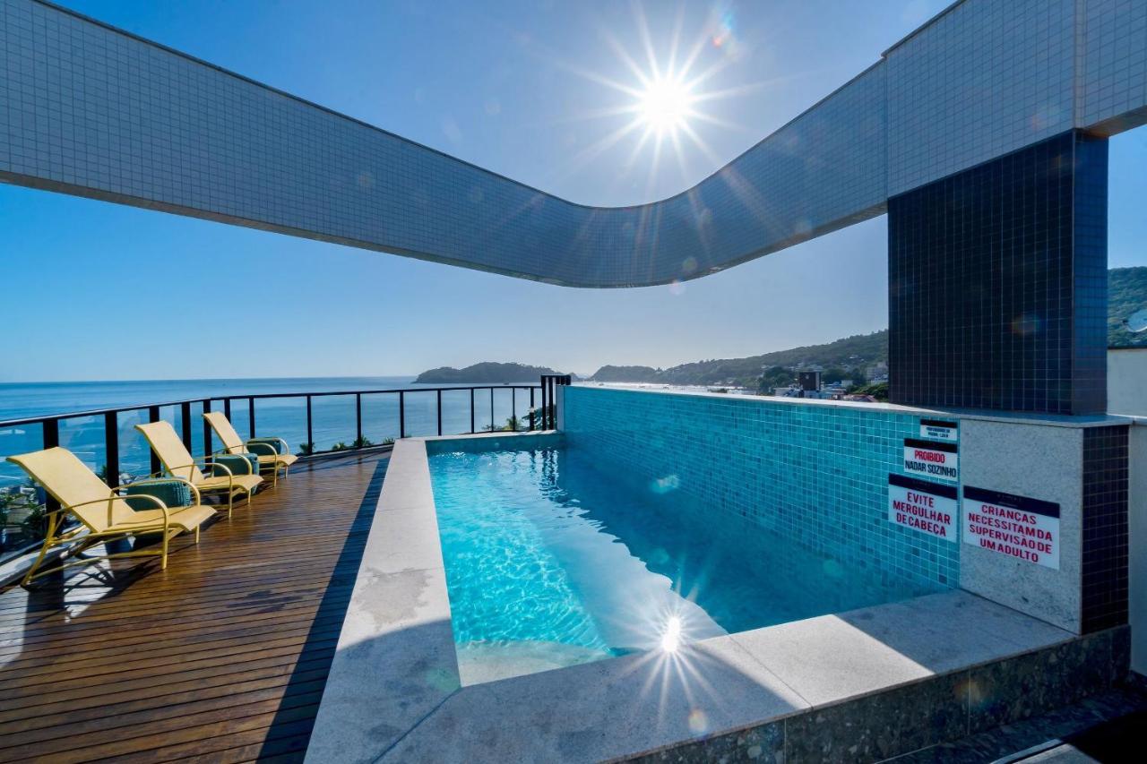 Aion Suites 103 - Compacto E Luxuoso Loft - Rooftop Com Piscina E Academia - A Poucos Passos Da Praia Bombinhas Eksteriør billede